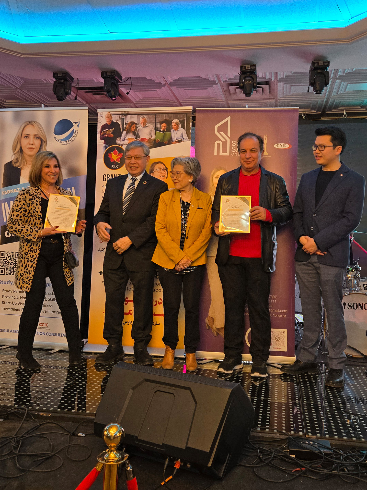 Roya-Habibi-Ali-Amin-Event-Setup-Appreciations-Iranian-BoxingDay-2025-Richmond-Hill-Vincent-Ho-Daisy-Way-Godwin-Chan